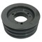 B&B Manufacturing Bushing 3 Groove V-Belt Pulley 13.4 inch OD 3C130E - alternate 1